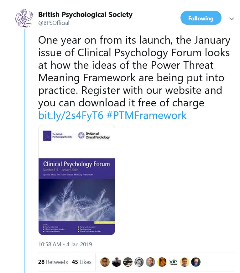 2019 January BPS promotes ptmf on Twitter